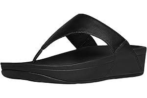 Fitflop Women's Lulu Leather Toe-Post Thong Sandals