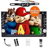 Unterstützt FM/AM/RDS Radio, können Sie Radio hören, während Fahren. Unterstützung USB-SD, so können Sie schnell laden Sie Musik und Filme von Ihren Computer oder andere Gerät auf Ihren Memory-Stick und spielt sie wieder mit Leichtigkeit.