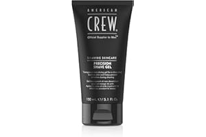 AMERICAN CREW – Precision Shave Gel, 150 ml, Rasiergel für präzise Rasuren, Gel spendet Feuchtigkeit & beruhigt die Haut, Pflegeprodukt beugt Irritationen vor