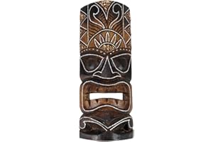 COCO PAPAYA Maske Tiki H30 cm aus Holz, handgefertigt