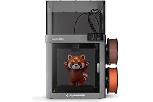Flashforge Creator 5 Pro 3D-skrivare med sluten kamera, 4 huvuden, flerfärgat och flerfärgat tryck, helautomatisk kalibrering och utjämning, kontinuerligt luftflödessystem