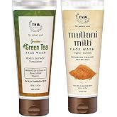 TNW-THE NATURAL WASH Green Tea & Multani Mitti Face Was...