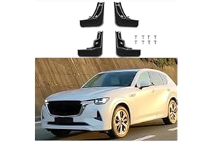 ENDYAK 4 Stück Auto Schmutzfänger für Mazda CX-60 CX60 2022 2023 2024 Kotflügelschoner Zubehör Ersatz Tuning Verschleißteile Car Styling Karosserie-Anbauteile