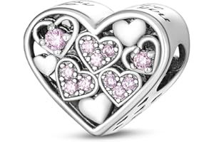 MULA Perles Charms Argent Sterling 925 Breloque Pendentif Bead Compatible pour Européen Bracelets et colliers Meilleur Cadeau Pour Femmes Filles