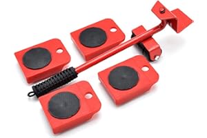 ZAYMDO Furniture Mover Lifter Kit, Heavy Duty Furniture Lifter Movers Sliders Move Roller with 360 Degree Rotatable Pads for Fridge Sofa