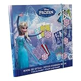 etiqueta para cuaderno frozen Congelado estilo libro c / stickers cm.25x2x34,5 cfro101