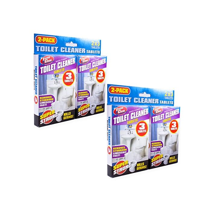 Buy 12Pc Super Strong Toilet Bowl & Cistern Cleaner Germ Killing Fast Acting Limescale Remover