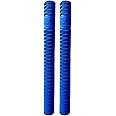 LIVOX Rubber Cricket Bat Grip Blue Ring Texture Bat Handle Gripper Cricket Accessories for Boys Cricket Bat Gripper, Blue, Pack of 6
