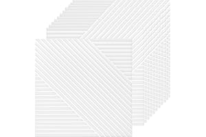 JOLOV 3D Pannelli da Parete 50 x 50 cm, 12 Pezzi PVC Pannelli Decorativi 3D per Parete, Riciclabile, Impermeabile, Termoresistente per Interno, ufficio, sala giochi