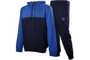 Lotto Tuta Uomo in Felpa Estiva - Tuta Uomo Completa - Sportiva - Estiva - Morbida per il tuo massimo comfort