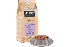 AVANTIS PET NUTRICIÓN INTELIGENTE Pienso para Gatos Adultos Esterilizados - a Partir de los 12 Meses - 2 kg - Comida Seca 100% Natural - Pescado y Arroz - Avantis Pure Sterilised Cat