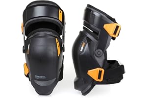 ToughBuilt Stabiliserande knäskydd och skumlårstöd - Bekväm, justerbar, ultimat stabilitet - (TB-KP-3-FR)