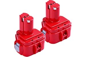 IBANTI 2X 12V 3.0Ah Sostitutiva per Makita Batteria 1220 1222 1233 1200 1234 1235 1235B 1235F 1235A 192696-2 192698-8 192598-2 192681-5 192698-A 193138-9 193157-5 utensile a batteria