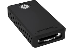 SABRENT Thunderbolt 3 & USB 3 Type-C do CFexpress Card Reader (CR-T3CF)