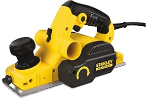 STANLEY - FATMAX Stanley FATMAX Przewodowa struga elektryczna 750 W Prędkość obrotowa 16500 obr/mn Wyrzut pyłu różne rozmiary rowków Gumowa powłoka lekka FME630K-QS