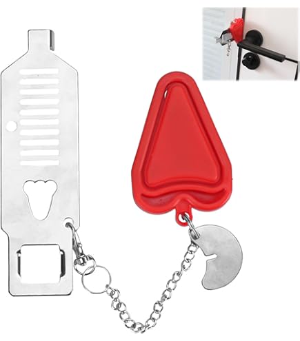 Hotel-Türschloss Für Mehr Sicherheit Auf Reisen - Ohne Bohren, Einfach Zu Installieren