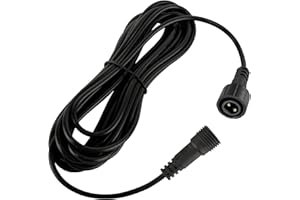 DULEE 10 m przedłużacz sieciowy do świateł kulistych, łańcuchów świetlnych, oświetlenie ogrodowe, taśmy LED do użytku wewnątrz i na zewnątrz