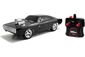 Jada Toys - Fast & Furious 1970 Dodge Charger Radiocomandata, 253203019, + 8 Anni, in Scala 1:24