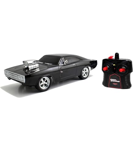 Jada Toys Fast & Furious RC Car 1/16 Dom 's 1970 Dodge Charger R/T
