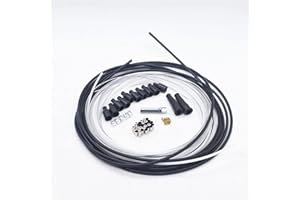 PPR PIT PRO RACING 5 Metres DIY Throttle Cable Kit Nipples Ferrules Barrel Nipples Carb Neoprene Boots Mid-Adjuster