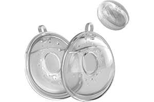 GNAUMORE Milchauffangschalen,Muttermilch Auffangschale,Milchsammler zum Stillen,Stillbecher,Stillen Milch Auffangschalen,Aufbewahrungsbecher 2 Stück,Kommt mit Aufbewahrungsbox