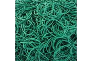 ‎DM-FOLIEN GMBH dm-Gummiringe im Beutel, grün, 50mm Durchmesser, 1kg/ca. 3100St.