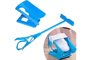 ‎SINBIDE Sinbide Sockenhilfe Anziehhilfe Sock Slider Aid Helper Strümpfe Socken Strumpfanziehhilfe Anzieher Stützstrümpfe socken anziehen hilfsmittel Schuhlöffel für Schwangere Senioren Übergewichtige