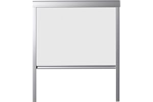 Dachfenster Verdunkelungsrollo kompatibel mit VELUX S06 / 606/4, Weiss