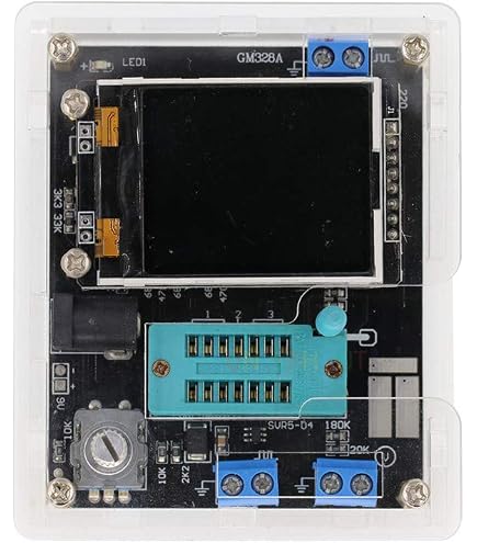 thumbnail interactive-video image 1 of DER EE DE-5000 LCR Meter Kit With TL-21, TL-22, TL-23 Probes – High Precision Handheld Tester 1 of 3