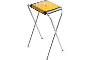 KADAX Porte-Sacs Poubelle pour Intérieur et Extérieur, Support Pratique et Efficace pour les Sacs de Recyclage, Facilitant la Gestion des Déchets (Jaune)