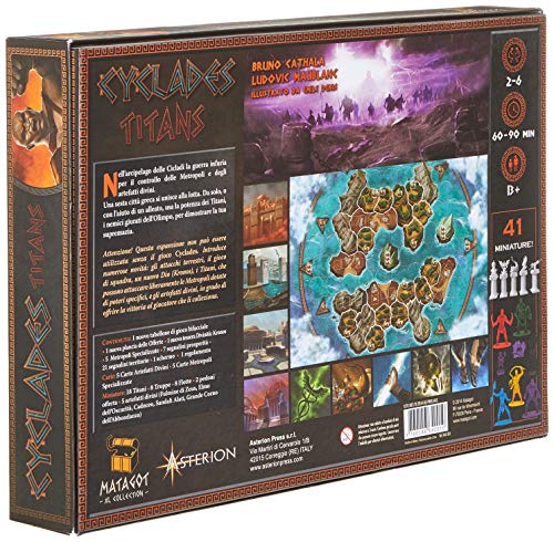 Imagen 1 de Desconocido Matagot 200738 - Juego de mesa, de 2 a 5 jugadores (200738) (importado) - Cyclades Juego de Mesa, Juguete Juego de Mesa A partir de 10 Años