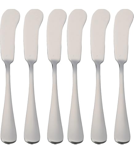 GastroMax 2-Piece Butter Spreader Set - Black Plastic Utensils For Butter, Jam, Soft Cheese - View #2