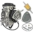 Wai Danie PD33J Carburetor 33mm Compatible with Yamaha Big Bear 250 400 Wolverine 350 450 Kodiak 400 450 Grizzly 350 400 YFM350 YFM400 YFM450 YFM250 ATV