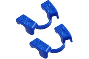 GELFORT Powerlifting - Paradenti per sport e fitness, allenamento della forza, per sollevamento pesi, libero per parlare e bere acqua, adatto per sport senza contatto, mascella inferiore (2 pezzi, blu)