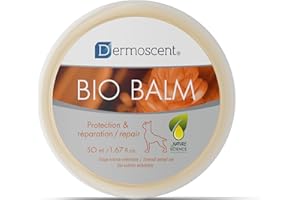 Bio Balm pour Chien | Baume Naturel de Protection et Réparation | Pattes Truffe et Zones Sèches | 50 ml | Dermoscent