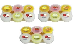 Pamai Pai® Nata de Coco Dessert Gel Mango Lychee Strawberry Melon Colourful 3 x 480 g
