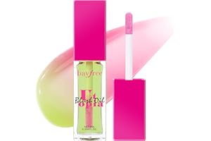 bayfree Color Changing Blush Oil, Ph Reacting Blush Oil for Lip and Cheek, Liquid Blush Lightweight & Blendable Formula, Long Lasting, Absorbent, 0.3 oz / 9 ml