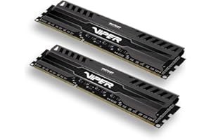 Patriot Memory Viper 3 Black Mamba DDR3 1600 16GB (2x8GB) C9 Kit Memoria de Juego XMP 1.3 Negro PV316G160C9K