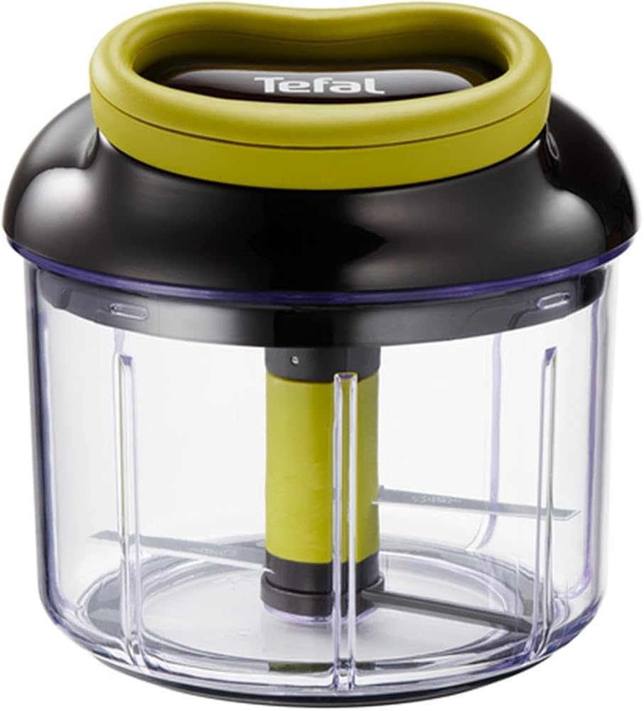 Tefal Rondo Manuel Doğrayıcı 900ml | Yeşil-Siyah | Sebze Soğan Doğrayıcı| Pratik rondo