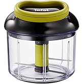 Tefal Rondo Manuel Doğrayıcı 900ml | Yeşil-Siyah | Sebze Soğan Doğrayıcı| Pratik rondo