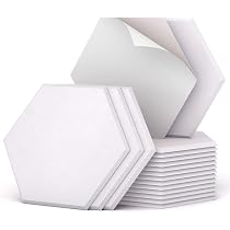 2 Diffuseurs Acoustiques 2D - Panneaux Mural Pour Studio Et Home Cinema