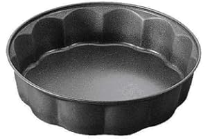 Ballarini Pâtisserie Gâteau Fiorella, en Aluminium, Noir, diamètre 26 cm