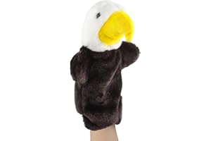 Larcele Cute Plush Hand Puppet Soft Stuffed Animal Toy (SO-27 Eagle)