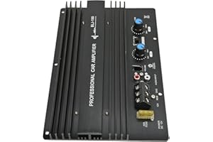 ciciglow BLJ-190 Auto-Leistungsverstärker, 1000 W Auto-Audio-Hochleistungsverstärker-Verstärkerplatine, 12 V für 8-12-Zoll-Basslautsprecher