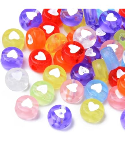 Acryl-Perlen In Herzform, Orange, AB-Farben – 400 Stück, Ca. 9 Mm, Für Schmuckherstellung, Armbänder, Ohrringe