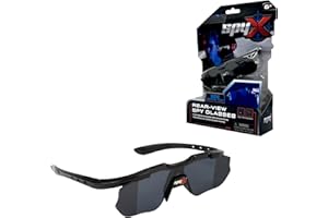 SpyX / Gafas espía de visión trasera - Solares con espejo retrovisor integrado. ¡Mira lo que hay detrás de ti Promueven juego de rol imaginativo y exploración educativa