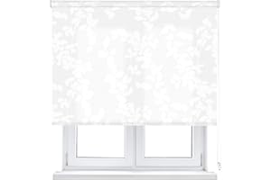 VIEWTEX | Estor Enrollable Traslúcido Estampado Polar Blanco 120 X 190cm | Fabricado en España | Garantia 5 años