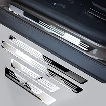 Protection Seuil De Coffre Pour Peugeot Partner Tepee (2008-2018) – Acier Inox Brossé, Anti-rayures, Pose Adhésive, Sans Perçage