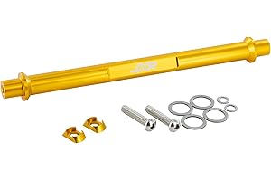 JXRACING JXR Foot Peg Support Brace Bar Bracket footpegs for Surron Light Bee Sur Ron (Gold)