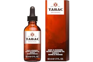 ‎TABAC ORIGINAL Tabac® Original | Bartöl mit dem unverwechselbaren Duft von Tabac Original - verleiht Glanz und Geschmeidigkeit für ein gepflegtes Bartgefühl - Original Seit 1959 | 50ml